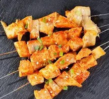 Charcoal-Grilled Lamb Plate筋