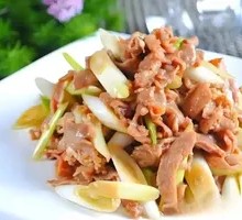 Scallion Stir-Fried Lamb