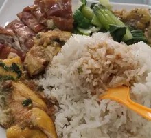 Roast Duck with Steamed Chicken