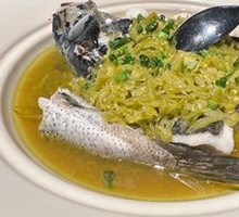 Bean Soup with Fish Slices