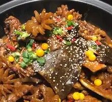 Stewed Bull Penis with Turtle