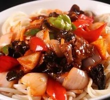 Xinjiang Noodles with Sauce