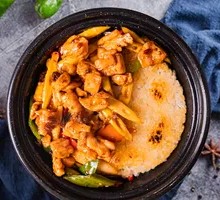 Braised Chicken Leg Rice