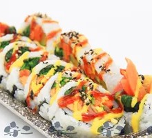 培根肉松紫菜包饭