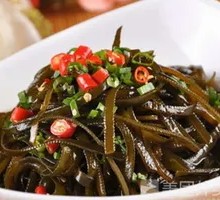 Thin seaweed strips