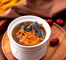 Black Chicken and Cordyceps Soup