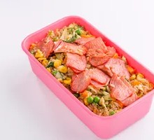 Pineapple BBQ Egg Fried Rice