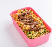 Black Pepper Beef Stir-Fried Rice