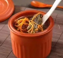 Bird's Nest Mushroom Chicken Soup