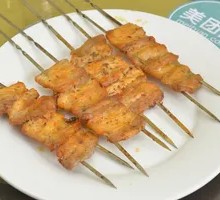 Grilled Pork Belly Skewers