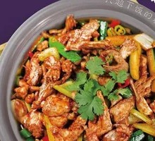 Double Pepper Squid and Bullfrog Stew