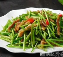Lap cheong Stir-fried with Water Bamboo
