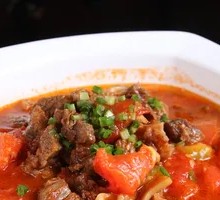 Tomato Stewed Beef Rice Bowl