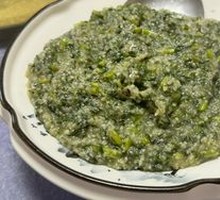 Steamed Rape with Rice Flour