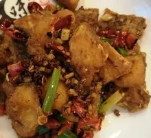 Glutinous Rice Fish Cubes