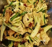 Spicy Cauliflower in Hot Pot