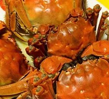 Steamed Female Crab