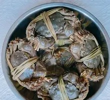 Steamed Male Crab