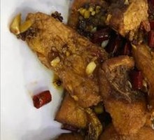 Glutinous Rice Fish Cubes