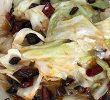 Sour Spicy Cabbage