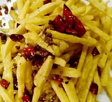 Dry-Fried Lotus Root Strips