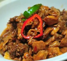 Fireplace Braised Chicken