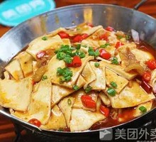 Stewed Pork with Tofu Sheets