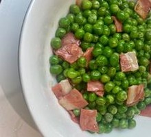 Bacon Stir-fried Sweet Peas