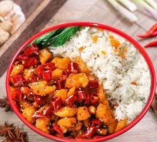 Spicy Chicken Fragrant Rice
