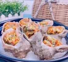 Salt-Baked Giant Abalone