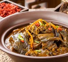 Softshell Turtle with Eel Stew