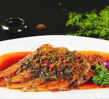 Pickled Mustard Greens with Small Yellow Croaker