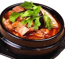 Spicy Fresh Pork Rib Hot Pot