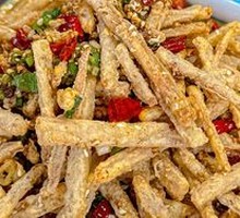 Dry-Fried Lotus Root Strips