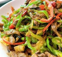 Stir-Fried Wild Eel Strips