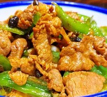 Green Pepper Stir-fried Pork
