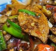 Stir-fried猪 Liver