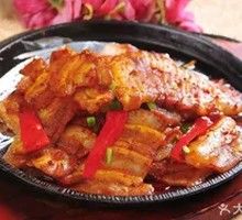 Sizzling Fresh Pork Belly