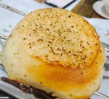 Steamed bun slices