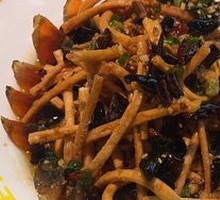 Sesame Noodles with Century Egg
