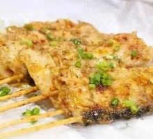 Grilled Fresh Catfish Slices