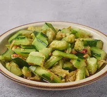 Knife-Pounded Cucumber