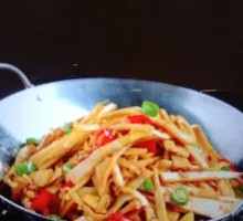 Dry Pot Wild Bamboo Shoots