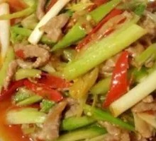 Bamboo Shoots with Pork Strips