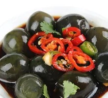 Quail Egg with Century Egg