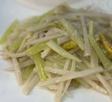 Celery and Lotus Root Strips