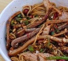 Beef Tripe with Rice Noodles