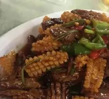 Sautéed Squid and Pig Kidney