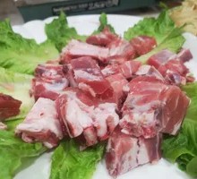 Freshly Sliced Lamb Meat