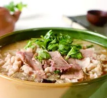 Lamb Soup with Flatbread